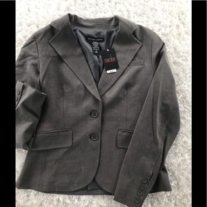 NY& Co Gray Suit Jacket-8
